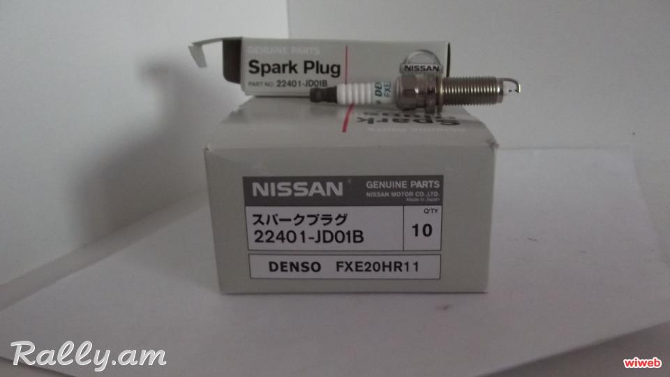Made in japan original 100% denso double iridium svecha nissan 22401-JD01B