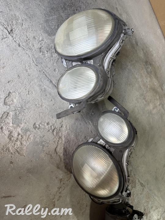 W208 դիմացի շիթ ֆառ աբլիցովկա կապոտ