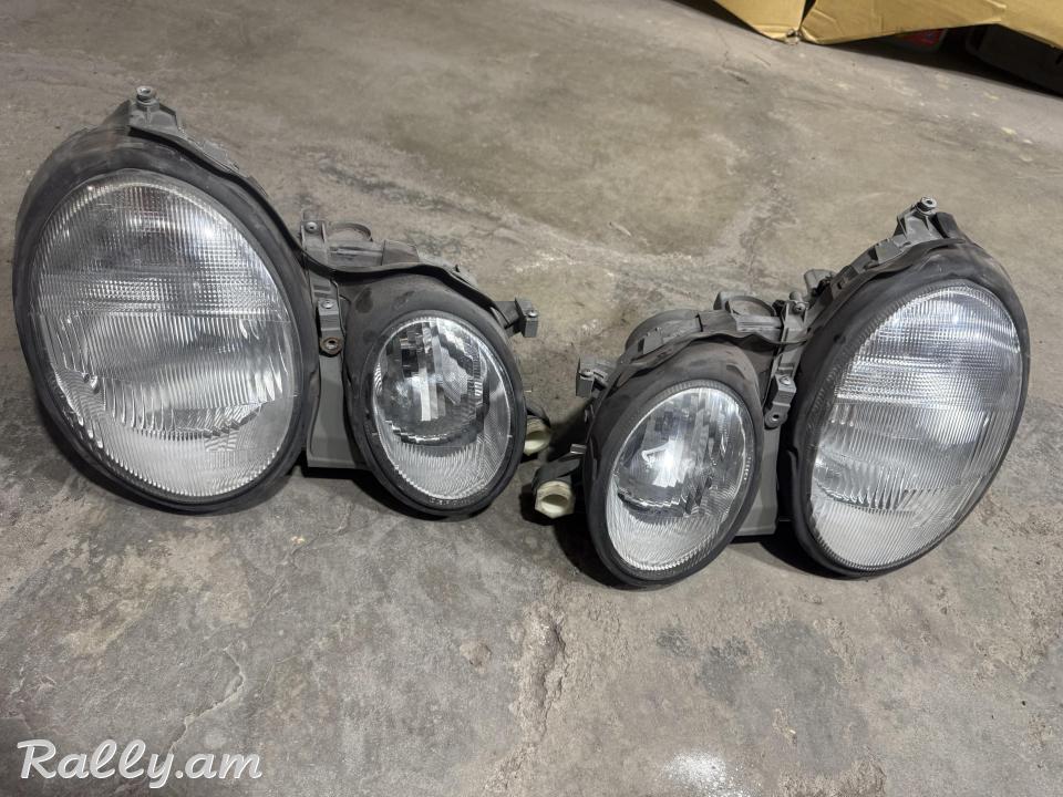 W208 դիմացի շիթ ֆառ աբլիցովկա կապոտ