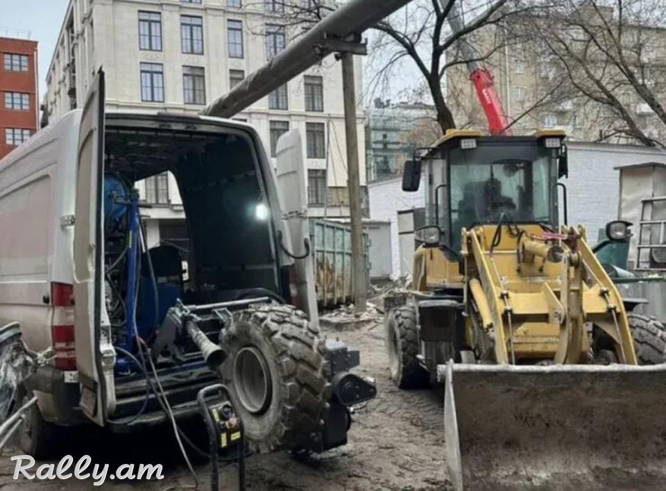 Sharjakan vulkanizacya. Բեռնատարի Շարժական վուլկանիզացիա